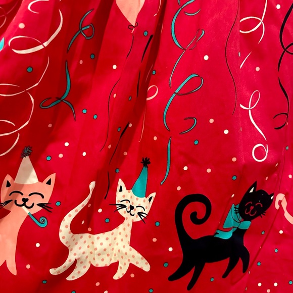 Cat Birthday swing dress. Size Large. Banned Apparel UK - Picture 7 of 7